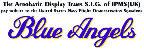 Tribute to the U.S. Navy Blue Angels