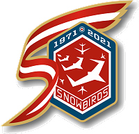 Snowbirds 50th Anniversary Logo